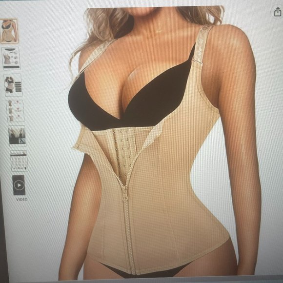 LODAY Waist Trainer Corset / Weight Loss Tummy Control Sport Workout Body Shaper - Picture 1 of 1
